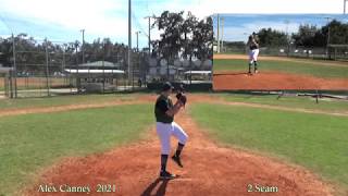 Alex Canney Pitching [upl. by Gilmour]