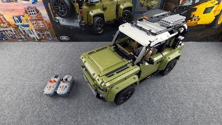 Mein RC Umbau für den LEGO® Technic 42110 Land Rover Defender ist fast fertig [upl. by Waylan]