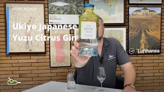 Gin Review Ukiyo Japanese Yuzu Citrus Gin [upl. by Jacynth]