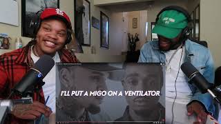 CHRIS BROWN IN HIS 2PAC BAG  Chris Brown  Weakest Link Quavo Diss Lyrics REACTION [upl. by Esdnil]