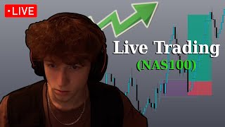 Live Trading NAS100  A Perfect Win Supply amp Demand Forex Strategy [upl. by Bettine137]