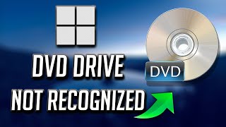 FIX DVD Drive Not Recognized Windows 11  2024 [upl. by Nnylyak]