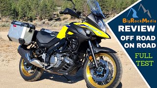 2021 Suzuki VStrom 650 Review  When Smaller is Better [upl. by Screens]