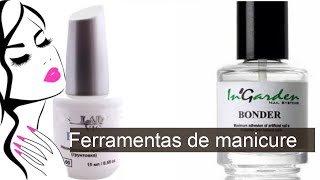 Ferramentas para manicure e materiais o que os iniciantes precisam  lista [upl. by Aidnyc]