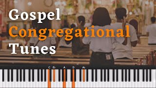 How To Play Gospel Congregational Songs  Jesus Ill Never Forget Piano Tutorial [upl. by Sigfrid]