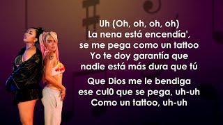 Kali Uchis KAROL G  Labios Mordidos LetraLyrics [upl. by Giefer]