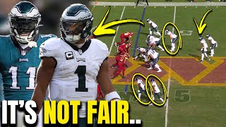 How Do The Philadelphia Eagles Keep Getting Away With This  Jalen Hurts AJ Brown [upl. by Scrivens]