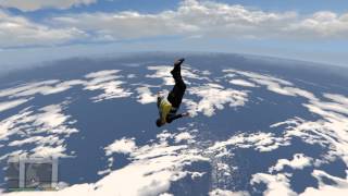 GTA 5  Flying to SPACE [upl. by Daryn]