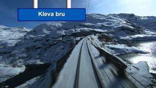 Train Norway  Bergens Banen 26 HD  without the long tunnels [upl. by Gravante508]