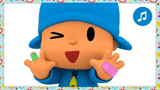 🤕 POCOYO SONGS Goodbye to the Ouchie  Pocoyo English  Official Channel  Singalong for Kids [upl. by Ocihc]