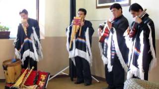 Traditional Andean panflute band in Cusco Peru 1773 [upl. by Khai]