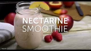 Nectarine Smoothie with Fruits from Chile [upl. by Ydoc]