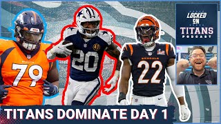 Tennessee Titans DOMINATE Free Agency Day 1 Tony Pollard Shock Lloyd Cushenberry amp Chidobe Awuzie [upl. by Pollitt895]