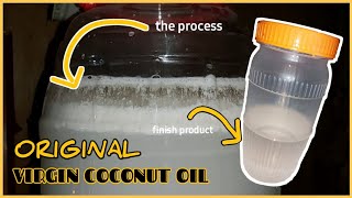 HOW TO MAKE ORIGINAL VIRGIN COCONUT OIL  LOUD AND CLEAR  ANSWERING QUESTIONS [upl. by Mushro]