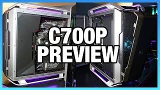 Cooler Master Cosmos C700P Case Preview amp Build [upl. by Ame779]