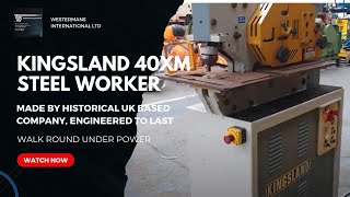 Kingsland 40xm Steelworker  Walk Round Under Power [upl. by Notniw303]