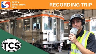 Recording on the SEPTA Broad Street Line [upl. by Aneral]