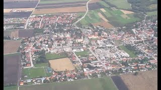 Flughafen Wien Durchstarten und Landung  goaround and landing  arremetida e pouso aeroporto Viena [upl. by Akimihs410]