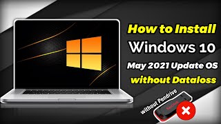 How to Install Windows May 2021 Update OS without Dataloss in Tamil  Loop Tech [upl. by Lammond]