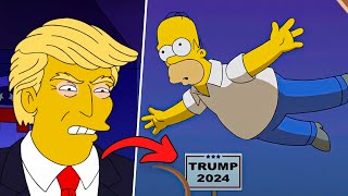 10 Simpsons Predictions That Could Come True Before 2024 [upl. by Esiocnarf273]