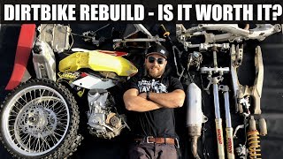 Dirt bike rebuild complete teardown  RMZ 450 build part2 [upl. by Christalle360]