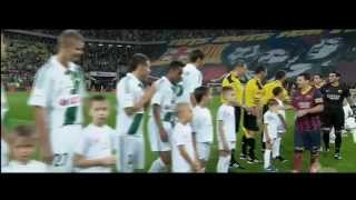 Piotr Grzelczak Destroying FC Barcelona  30072013  HD  New [upl. by Maxantia]