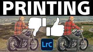 TRY THIS and get PERFECT PRINTS Every Time Lightroom  Canon Printers [upl. by Isyad]