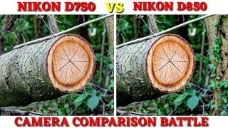 Nikon D850 VS Nikon D750 Comparison Battle  Which is the Better on D850 or D750 [upl. by Cornish352]