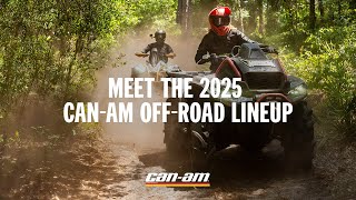 Unveiling the 2025 CanAm Lineup New OffRoad Vehicles ATVs amp SxS Revealed [upl. by Sukul]