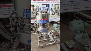 Jacketed Sparkler Filter Press Jacketed Zero Hold Filter Press 9998252299 Pharma Filter [upl. by Amalbena813]