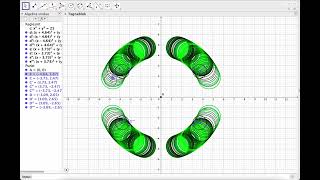 Julekrans animation i Geogebra tutorial [upl. by Eelibuj]