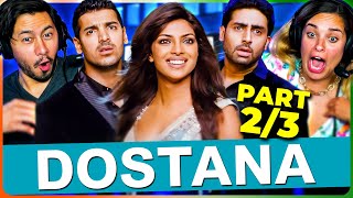 DOSTANA Movie Reaction Part 23  Abhishek Bachchan  John Abraham  Priyanka Chopra Jonas [upl. by Tannenwald]