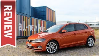 Neuer VW Polo 2018 10 TSI 95 PS DSG Fahrbericht Test amp Assistenzsysteme [upl. by Adiaroz]