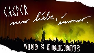 Der VERLORENE VLOG vom CASPERRELEASEKonzert  Nur Liebe Immer  24112023 Berlin [upl. by Kapor]