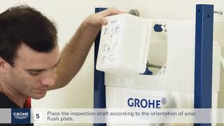 GROHE WC tartály telepítése egyszerűen  38840000 [upl. by Noevad]