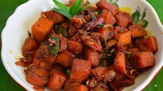 கல்யாண வீட்டு சேனைக்கிழங்கு வறுவல் செய்வது எப்படி sennai kilangu varuval in tamil yam fry in tamil [upl. by Mcgean]