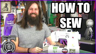 Sewing for Beginners  How to use a sewing machine  How to sew [upl. by Taveda745]