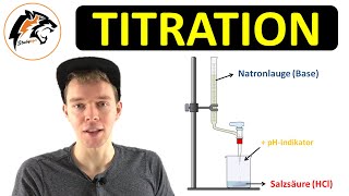 TITRATION – SäureBaseTitration  Chemie Tutorial [upl. by Haila]