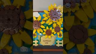 Sunflower Lego Anything for my Nephew lego sunflower justforfun hongkong shorts [upl. by Ardnaik]