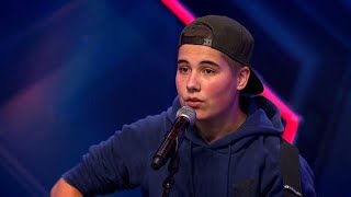 Kayden verovert alle harten met bijzondere auditie  HOLLANDS GOT TALENT [upl. by Brynna]