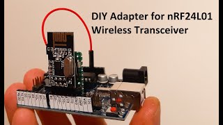 DIY Arduino Adapter for the nRF24L01 [upl. by Veriee555]