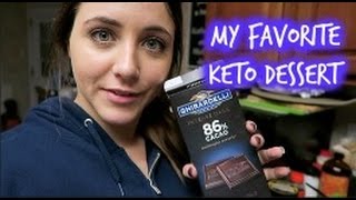 KETO FULL DAY OF EATING  FAVORITE EASY KETO DESSERT [upl. by Athey]