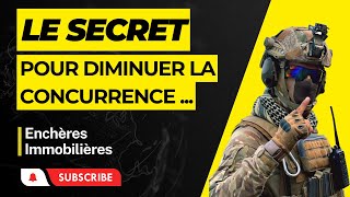 LE SECRET POUR DIMINUER LA CONCURRENCE AUX ENCHÈRES IMMOBILIÈRES [upl. by Krysta]