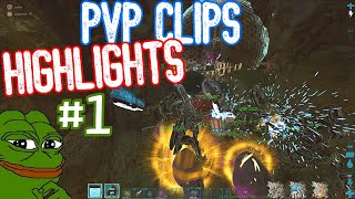 PvP Highlight 1  Ark Survival Evolved  Official x1  EUW [upl. by Ecinaj]