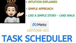 Task Scheduler  Easy Intuition  Using Heap  Leetcode 621  codestorywithMIK [upl. by Wera270]