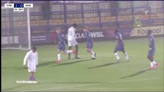 Chelsea FC U21s V Anderlecht U21s GOALS [upl. by Janiuszck]