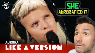 AURORA covers Massive Attack Teardrop for Like A Version REACTION [upl. by Guod]