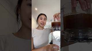 Mangosteen Tea From BALI shortsfyp bali tastetest cookwithme fypシ゚viral [upl. by Ennovyahs686]