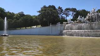 Neptunbrunnen Sommernachtskonzert der Wiener Philharmoniker heuer am 1606 Schloss Schönbrunn Park [upl. by Retniw]