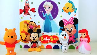 Disney baby box libro con 4 personaggi 3D per imparare i contrari  audiolibro per bambini [upl. by Nikolaos]